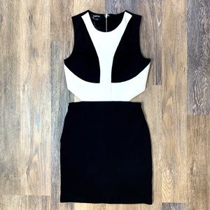 Bebe Cutout Bodycon Dress